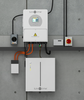 Home grid battery storage